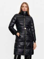 Gaudi Płaszcz zimowy 421BD35006 Czarny Slim Fit. Czarne płaszcze Gaudi, na zimę, bez wzorów, z syntetyku, bez kaptura. Za 659.99 zł.