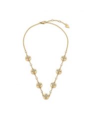 Guess Naszyjnik JUBN06 465JW Złoty. Żółte naszyjniki Guess, ze stali. Za 599.99 zł.