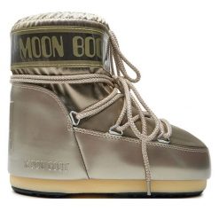 Śniegowce Moon Boot. Żółte trapery i śniegowce Moon Boot. Za 899.99 zł.