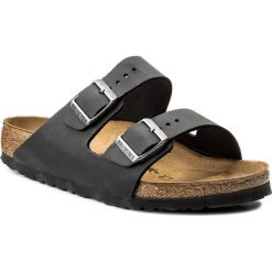Klapki BIRKENSTOCK - Arizona Bs 0552111 Black. Czarne klapki Birkenstock, bez wzorów, ze skóry, bez obcasa. W wyprzedaży za 239.00 zł.