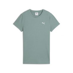 Puma Koszulka Ess Elevated Rib 68502130. Zielone koszulki sportowe Puma, bez wzorów, bez ramiączek. Za 100.99 zł.