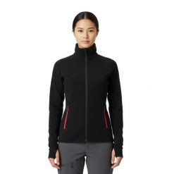 Damska kurtka Merino Ultra 300 - Kaptur. Zielone kurtki narciarskie FJORK MERINO, m, bez wzorów, z elastanu, z kapturem, narciarskie. Za 999.00 zł.