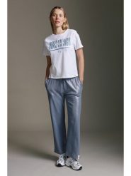 Cotton Candy Koszulka w kolorze białym rozmiar: M. Białe bluzki Cotton Candy, m, bez wzorów, bez kołnierzyka, bez ramiączek. Za 113.63 zł.