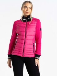 Dare 2b Kurtka hybrydowa "Chilly" w kolorze różowym rozmiar: 40. Różowe kurtki sportowe Dare 2b, bez wzorów, bez kaptura, outdoorowe. Za 318.45 zł.