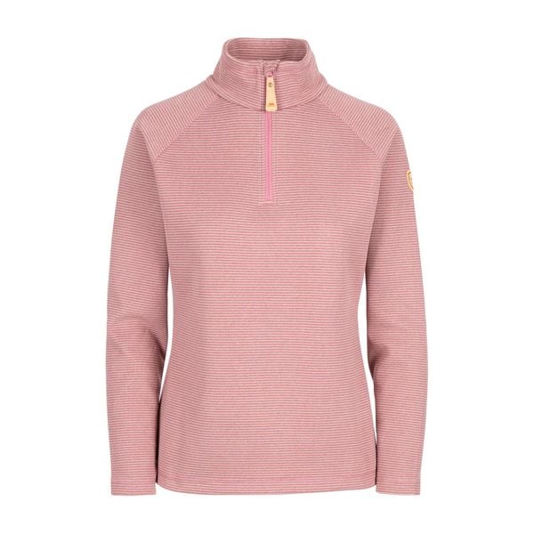 Bluza Polarowa Damska Olga. Czerwone bluzy Trespass, m, bez wzorów, z dzianiny, bez kaptura. Za 86.99 zł.