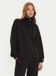 Champion Bluza 117540 Czarny Loose Fit. Czarne bluzy Champion, s, bez wzorów, z syntetyku, bez kaptura. Za 159.99 zł.
