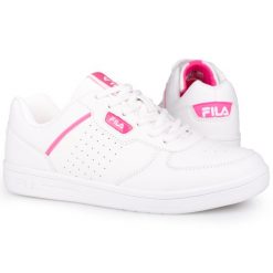 Buty damskie sportowe Fila C. COURT TEENS. Białe obuwie sportowe Fila, bez zapięcia, trekkingowe. W wyprzedaży za 108.00 zł.