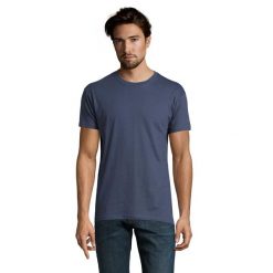 Koszulka Imperialna Unisex Dla Dorosłych. Niebieskie bluzki SOL'S, m, bez wzorów, sportowe, bez kołnierzyka, bez ramiączek. Za 44.99 zł.