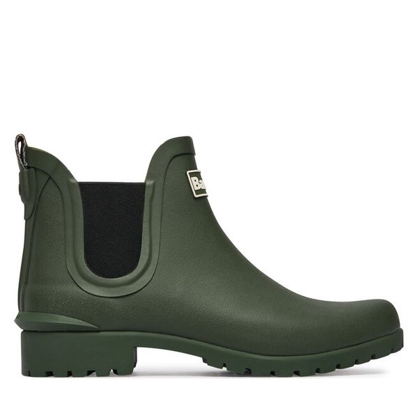 Kalosze Barbour. Zielone kalosze Barbour, bez wzorów. Za 281.99 zł.