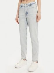 Calvin Klein Jeans Jeansy J20J225139 Niebieski Mom Fit. Niebieskie jeansy Calvin Klein Jeans, bez wzorów. Za 319.99 zł.