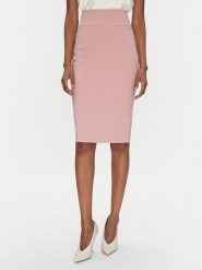 Rinascimento Spódnica ołówkowa CFC0122808003 Różowy Regular Fit. Czerwone spódnice Rinascimento, xl, bez wzorów, z syntetyku, ołówkowe. Za 259.99 zł.