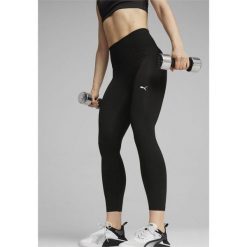 Legginsy bezszwowe damskie Shapeluxe PUMA Espresso. Czarne legginsy Puma, s, bez wzorów. Za 157.99 zł.