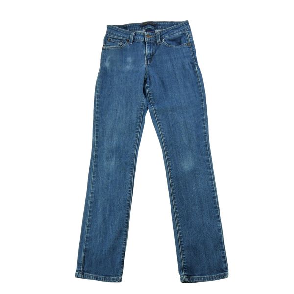 Second life - Levi Strauss damskie jeansy slim mid-rise - Stan dobry. Niebieskie jeansy Levi's®, m, bez wzorów. Za 114.98 zł.