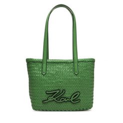 Torebka KARL LAGERFELD. Zielone torebki klasyczne KARL LAGERFELD, bez wzorów, bez dodatków. Za 1,499.00 zł.