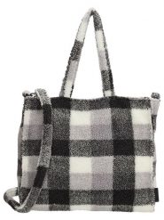 Beagles Torebka "Navarra" w kolorze czarno-szarym - 38 x 22 x 12 cm rozmiar: onesize. Czarne torby na ramię Beagles, bez wzorów, z materiału, na ramię, bez dodatków. Za 87.95 zł.
