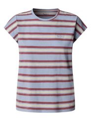 Pepe Jeans Koszulka "Charlot" w kolorze błękitnym rozmiar: XS. Niebieskie bluzki Pepe Jeans, xs, bez wzorów, z bawełny, bez kołnierzyka, bez ramiączek. Za 111.84 zł.