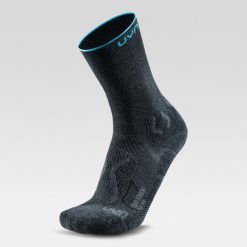 Skarpety outdoorowe damskie Uyn Biotrek Socks. Szare skarpety Uyn, bez wzorów. Za 139.99 zł.