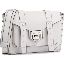 Torebka MICHAEL MICHAEL KORS - Manhattan 30T9SNCM1L Optic White. Białe listonoszki MICHAEL Michael Kors, bez wzorów, ze skóry, klasyczne, bez dodatków. Za 1,399.00 zł.