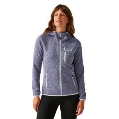 Damska Bluza Z Kapturem Newhill II Marl Full Zip. Czerwone bluzy Regatta, m, bez wzorów, z dzianiny, z kapturem. Za 105.99 zł.
