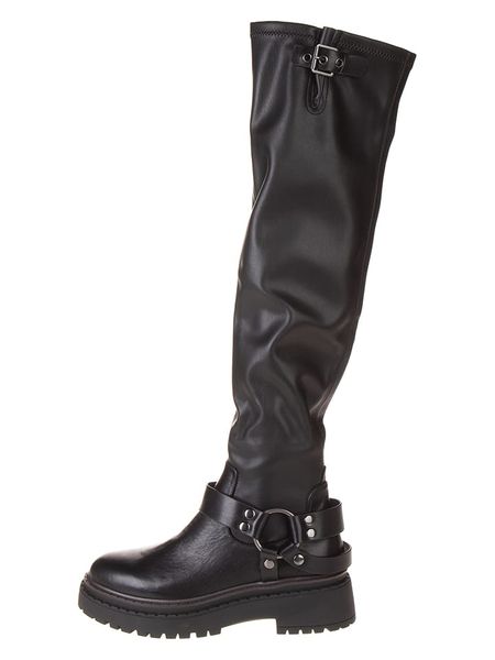 Steve Madden Sneakersy w kolorze czarnym rozmiar: 36. Czarne kozaki Steve Madden, na zimę, bez obcasa, bez zapięcia. Za 344.95 zł.