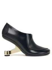 United Nude Półbuty Eamz Dana 1094056216 Czarny. Czarne czółenka United Nude, bez wzorów, ze skóry, bez obcasa, na obcasie, bez zapięcia. Za 1,469.00 zł.