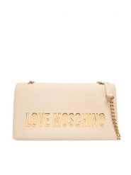 LOVE MOSCHINO Torebka JC4192PP0NKD0110 Écru. Torebki klasyczne Love Moschino, bez wzorów, ze skóry, bez dodatków. Za 949.99 zł.