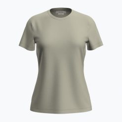 Koszulka trekkingowa damska icebreaker Merino 150 Tech Lite III Tee. Szare bluzki Icebreaker, bez wzorów, sportowe, bez kołnierzyka, bez ramiączek. Za 259.99 zł.