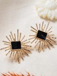 Lodie Silver Pozłacane kolczyki-wkrętki rozmiar: onesize. Szare kolczyki Lodie Silver, metalowe. Za 82.99 zł.