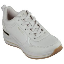 Kapcie SKECHERS 177345S Beżowy. Białe obuwie domowe Skechers, bez wzorów, z materiału, bez zapięcia. Za 330.99 zł.