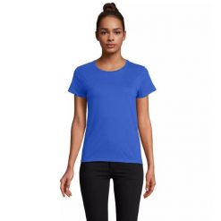 Koszulka damska Sol's Crusader. Niebieskie bluzki SOL'S, s, bez wzorów, bez kołnierzyka, bez ramiączek. Za 27.00 zł.