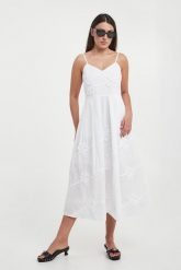 Sukienka midi Fiore MARELLA. Sukienki Marella, bez wzorów, bez kołnierzyka, bez ramiączek, midi. Za 1,509.00 zł.