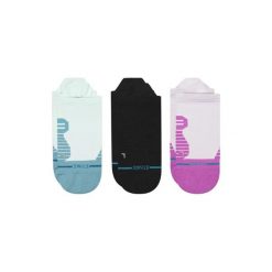 Skarpety do biegania damskie Stance Fusion Light 3 Pack. Czerwone skarpety Stance, bez wzorów. Za 123.99 zł.