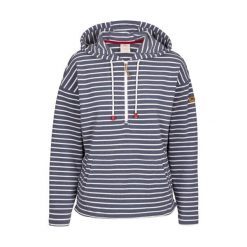 Trespass Softly - Damska swobodna bluza z kapturem, granatowa. Niebieskie bluzy Trespass, na zimę, bez wzorów, z kapturem. Za 301.99 zł.