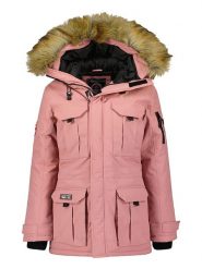 Canadian Peak Parka w kolorze jasnoróżowym rozmiar: L. Różowe parki Canadian Peak, l, bez kaptura. Za 259.74 zł.