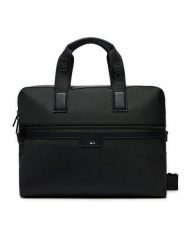 BOSS Torba na laptopa Ray 50536181 Czarny. Czarne torby na laptopa Boss, bez wzorów, z materiału. Za 679.99 zł.
