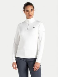 Dare2B Bluza techniczna Lowline II DWL452 Biały Slim Fit. Białe bluzy DARE2B, bez wzorów, z syntetyku, bez kaptura. Za 69.99 zł.
