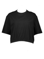 Adidas Koszulka "Contempo" w kolorze czarnym rozmiar: 38. Czarne bluzki Adidas, bez wzorów, z bawełny, bez kołnierzyka, bez ramiączek. Za 92.42 zł.