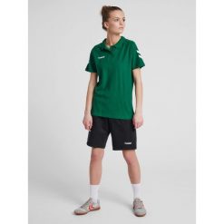 Koszulka tenisowa polo damska Hummel Go Cotton Polo Woman. Zielone koszulki polo Hummel, m, bez wzorów, bez kołnierzyka, bez ramiączek. Za 101.00 zł.