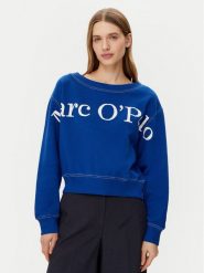 Marc O'Polo Bluza 502 4073 54067 Niebieski Regular Fit. Niebieskie bluzy Marc O'Polo, l, bez wzorów, z bawełny, bez kaptura. Za 399.99 zł.