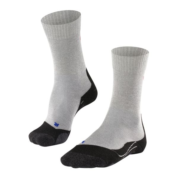 Skarpety trekkingowe Falke TK2 Cool W. Szare skarpety Falke, bez wzorów, z elastanu. Za 161.50 zł.