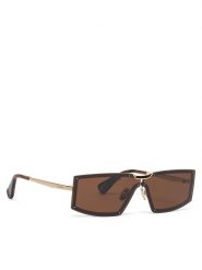 Max Mara Okulary przeciwsłoneczne MM0118 32E Brązowy. Brązowe okulary przeciwsłoneczne Max Mara, bez wzorów, z tworzywa sztucznego. Za 789.99 zł.