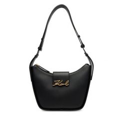 Torebka KARL LAGERFELD. Czarne torebki klasyczne KARL LAGERFELD, bez wzorów, bez dodatków. Za 1,299.00 zł.