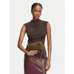 Torebka MICHAEL Michael Kors. Brązowe torebki klasyczne MICHAEL Michael Kors, bez wzorów, bez dodatków. Za 859.99 zł.