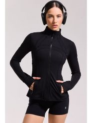 Onamaste Kurtka sportowa w kolorze czarnym rozmiar: L/XL. Czarne kurtki sportowe Onamaste, l, bez wzorów, z materiału, bez kaptura, outdoorowe. Za 293.59 zł.