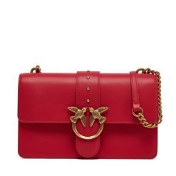 Torebka PINKO. Brązowe listonoszki Pinko, bez wzorów, bez dodatków. Za 1,979.00 zł.