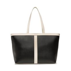 Torebka GINO ROSSI. Czarne shopper Gino Rossi, bez wzorów, bez dodatków. Za 298.99 zł.