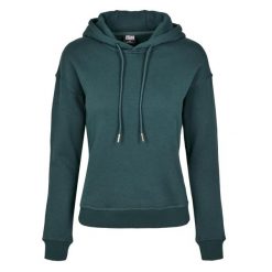 Bluza Damska Z Kapturem. Zielone bluzy Urban Classics, m, bez wzorów, z kapturem. Za 115.99 zł.