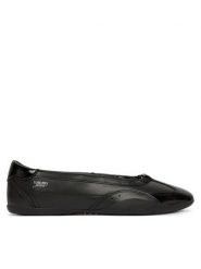 Tommy Hilfiger Baleriny Tjw Ballet Sneaker EN0EN03169 Czarny. Czarne baleriny TOMMY HILFIGER, bez wzorów, ze skóry, bez obcasa. Za 409.99 zł.