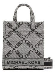 Michael Kors Torebka w kolorze czarnym - 17 x 20 x 7 cm rozmiar: onesize. Białe torby na ramię Michael Kors, bez wzorów, z bawełny, przez ramię, bez dodatków. Za 629.45 zł.
