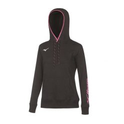 Bluza damska z kapturem Mizuno. Czarne bluzy Mizuno, m, bez wzorów, z kapturem. Za 221.00 zł.